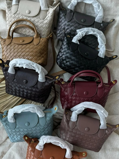 Elise | Borsa Convertibile Piccola Intrecciata
