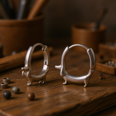 Orecchini Bassotto Preziosi – Un Tesoro per le Mamme di Cuccioli