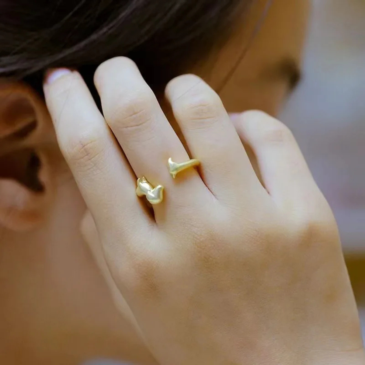 Anello Abbraccio Bassotto