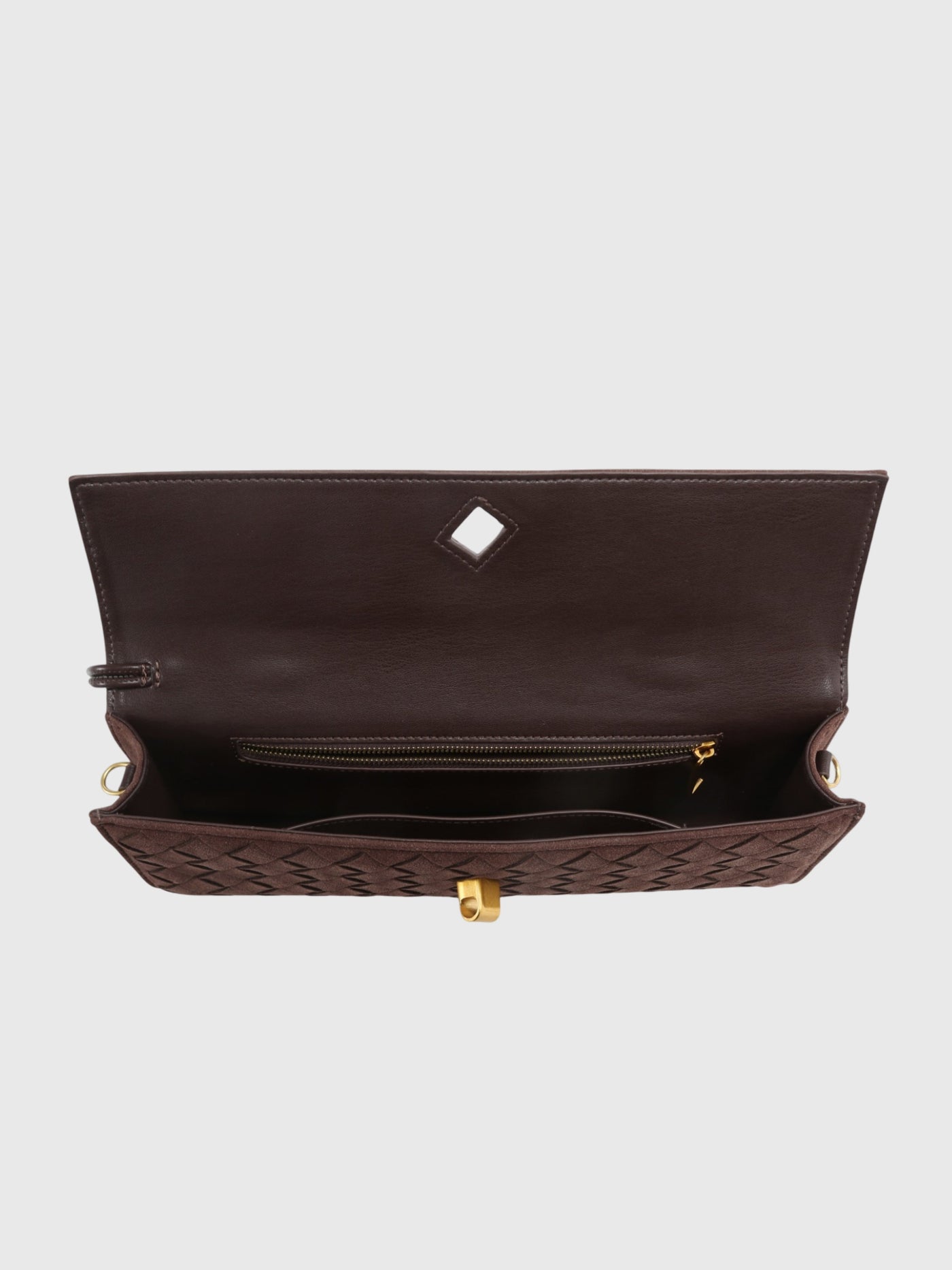 Cherry | Clutch in Suede
