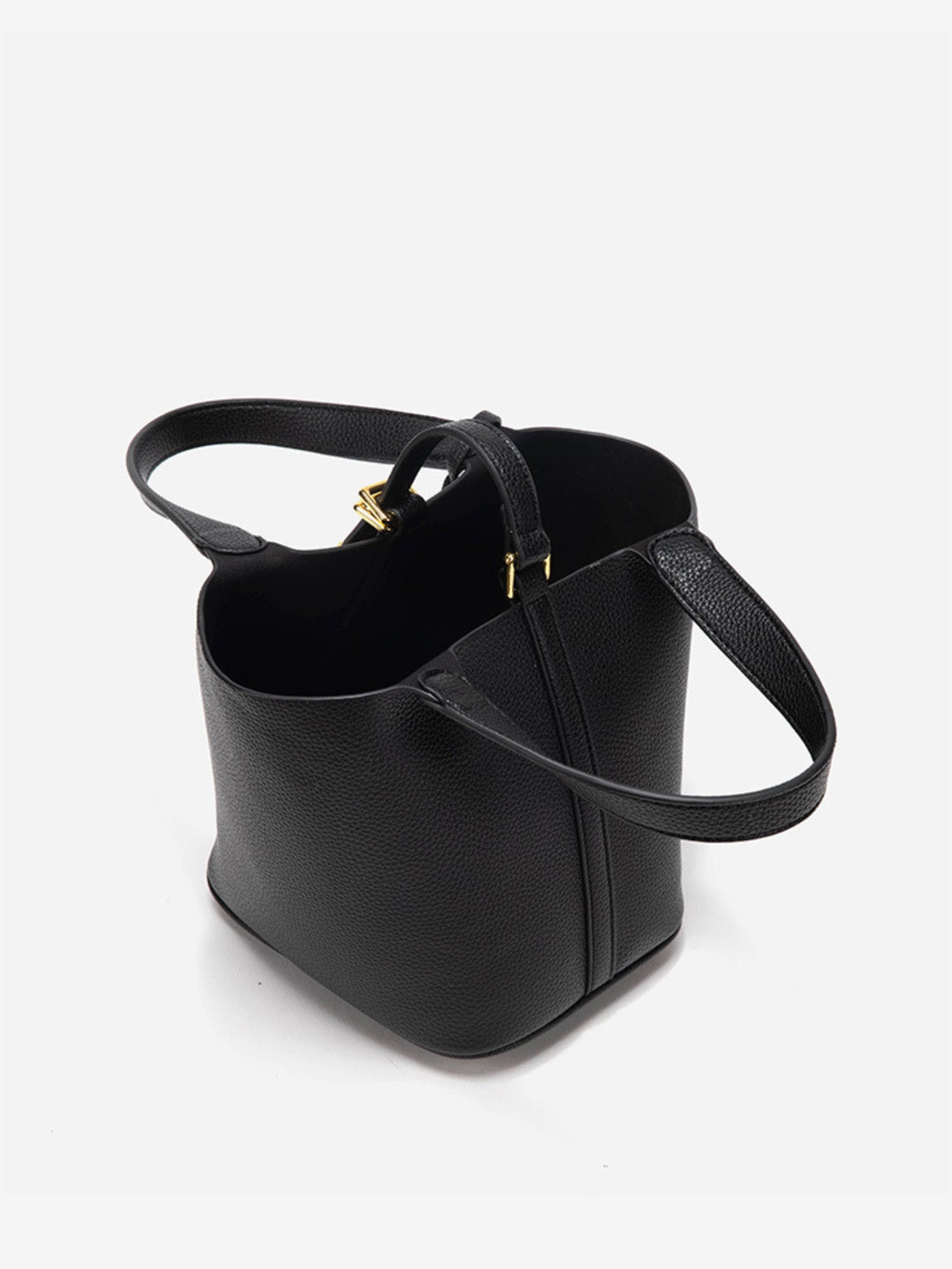 Glaiza | Borsa a Secchiello Gold-Lock Elegante