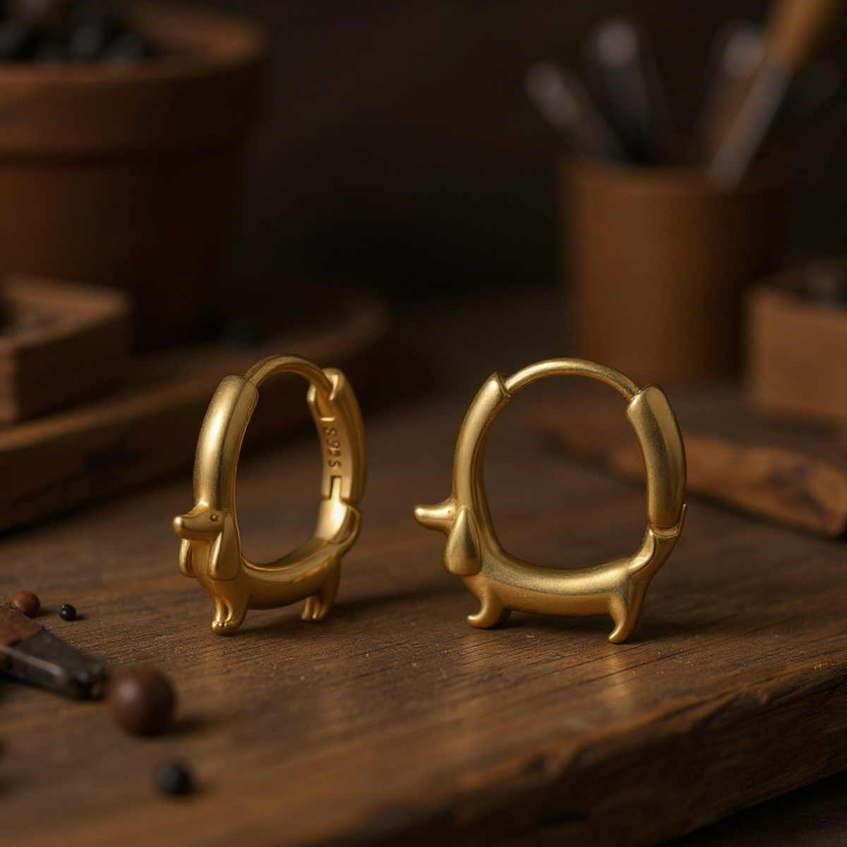 Orecchini Bassotto Preziosi – Un Tesoro per le Mamme di Cuccioli