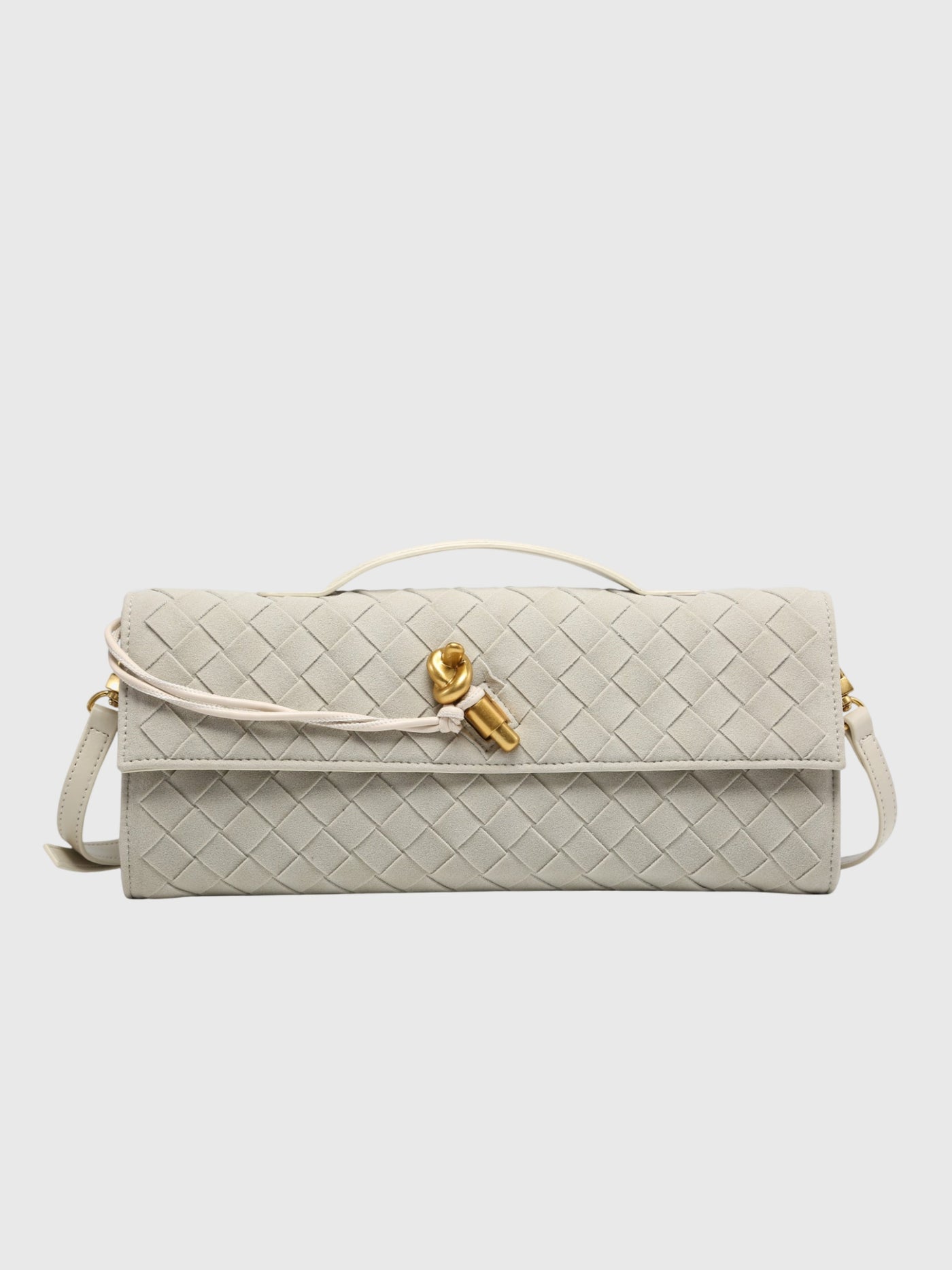 Cherry | Clutch in Suede