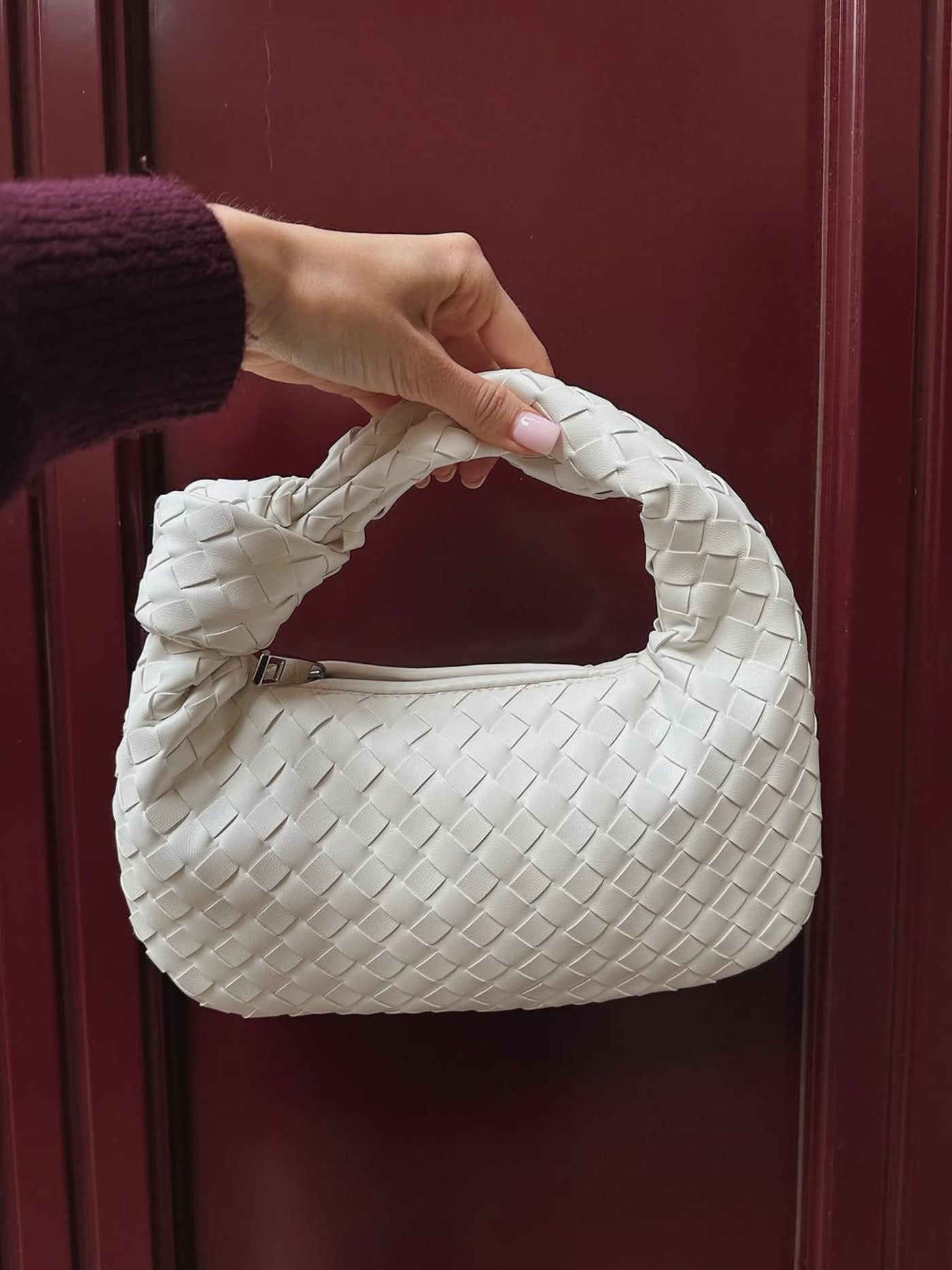 Sienna | Borsa Piccola con Manico Intrecciato