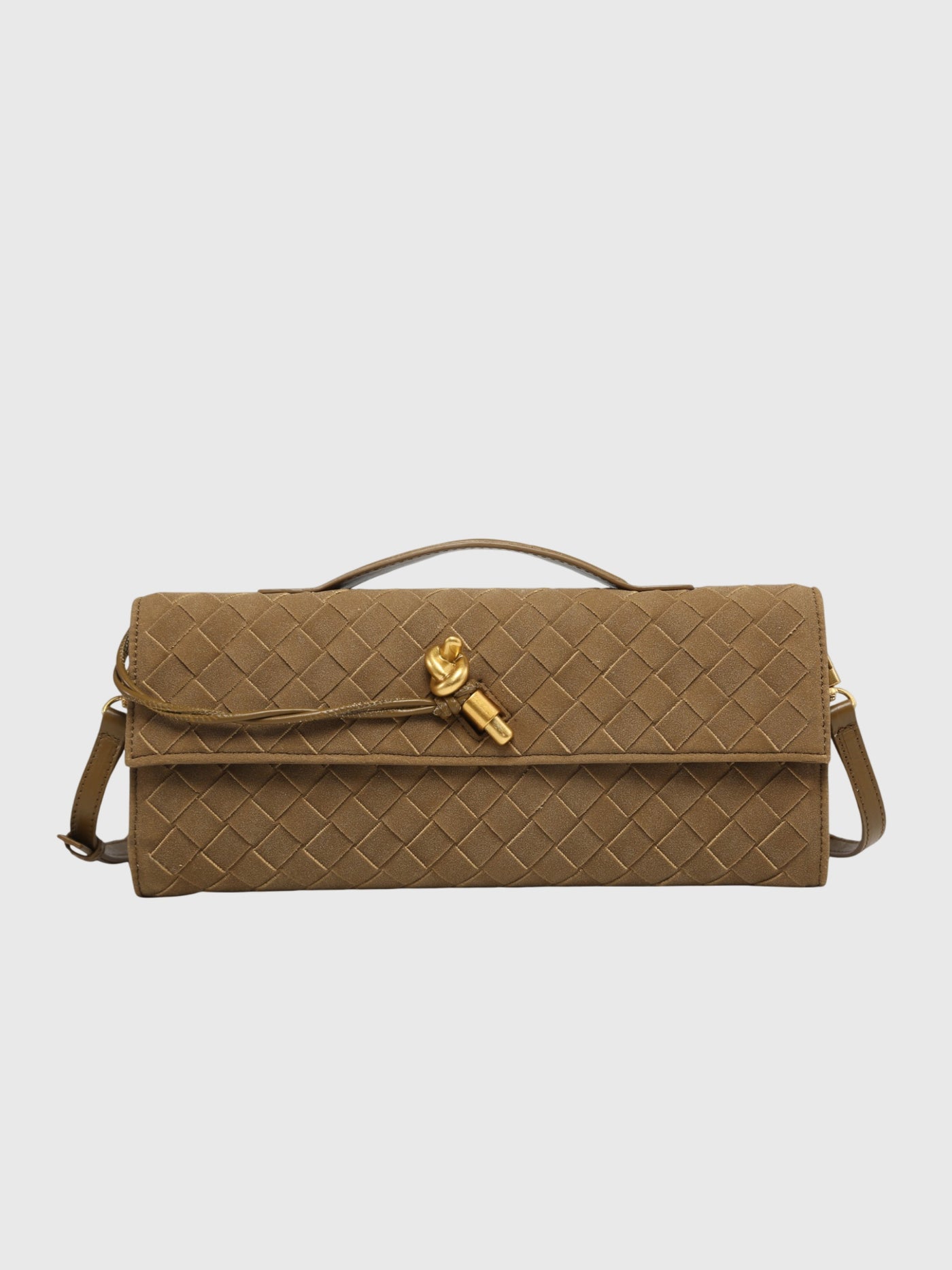 Cherry | Clutch in Suede