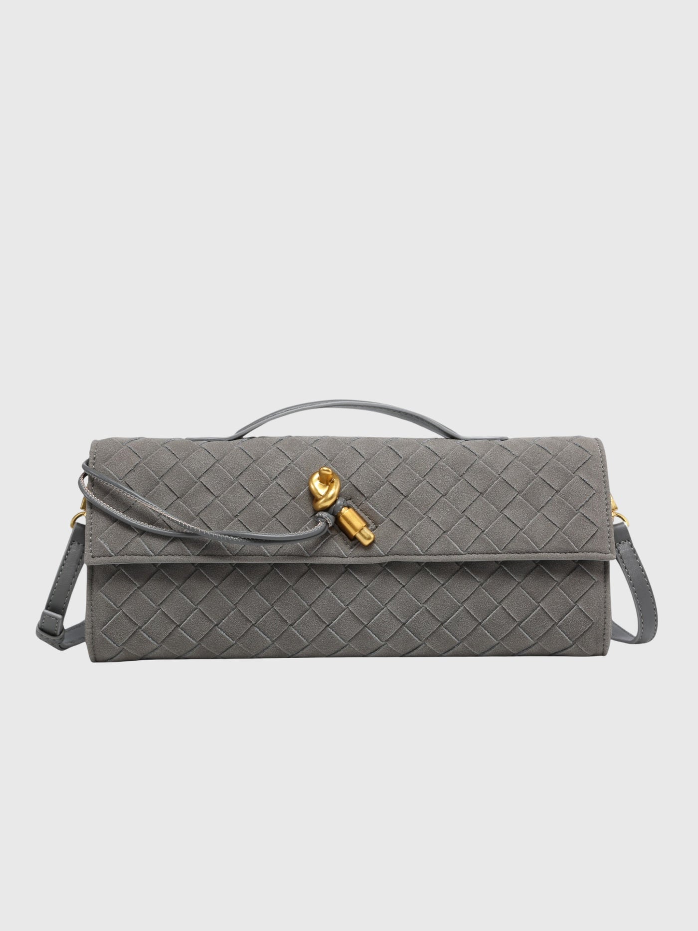Cherry | Clutch in Suede