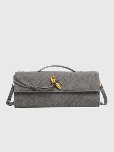 Cherry | Clutch in Suede