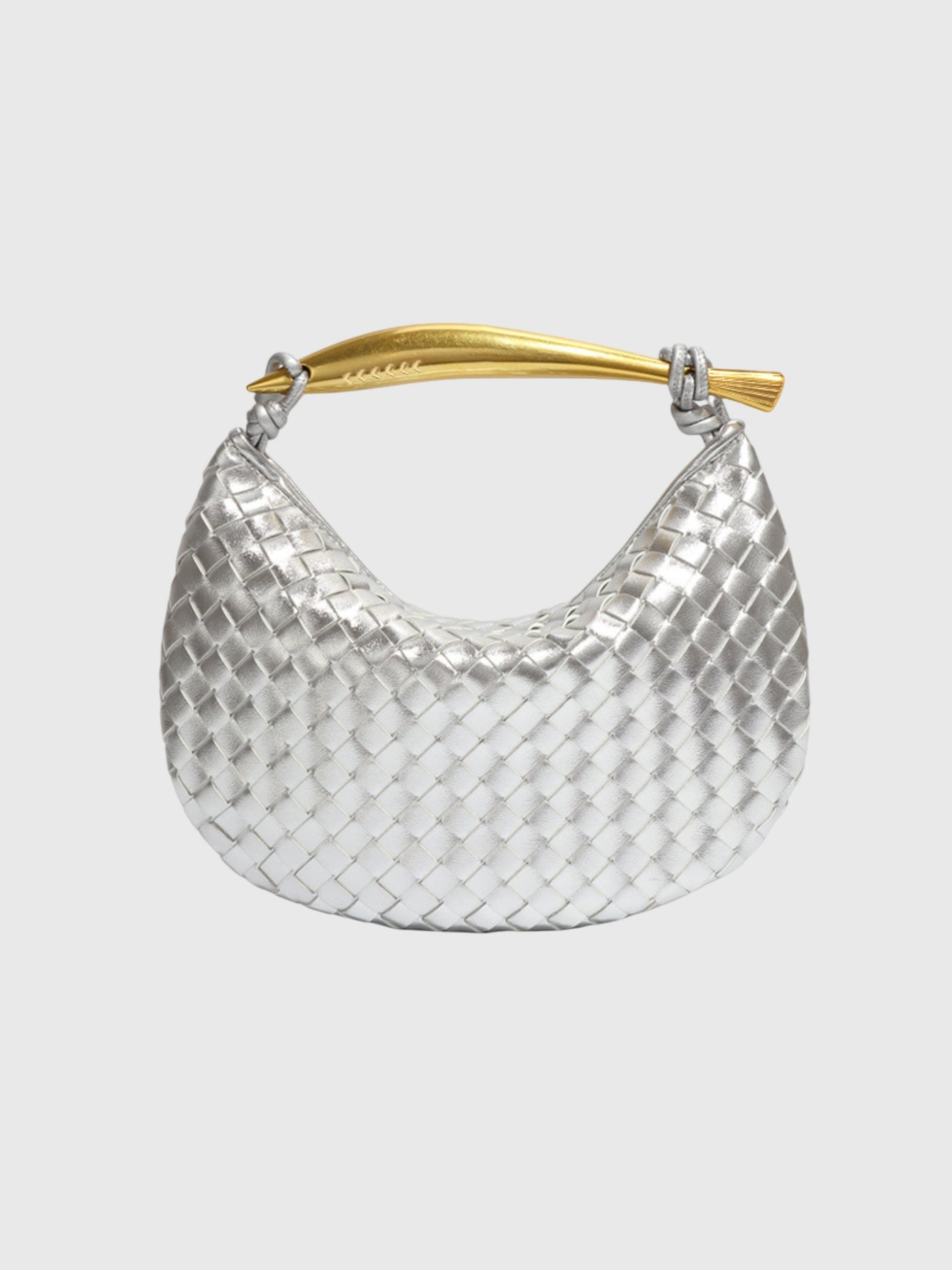 Bianca | Borsa Intrecciata Strutturata Luxe