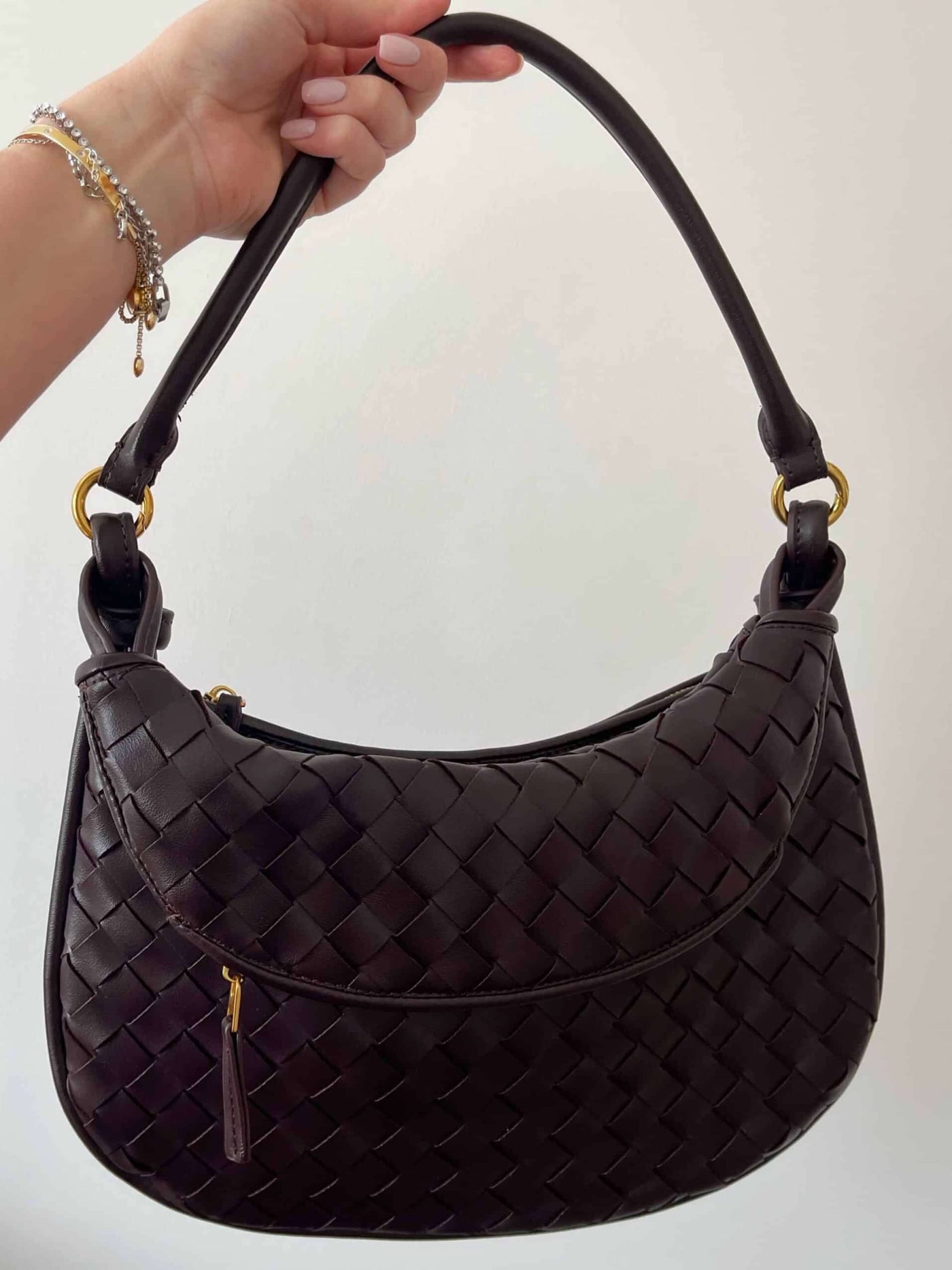 Sarah | Borsa a Spalla Convertibile Woven