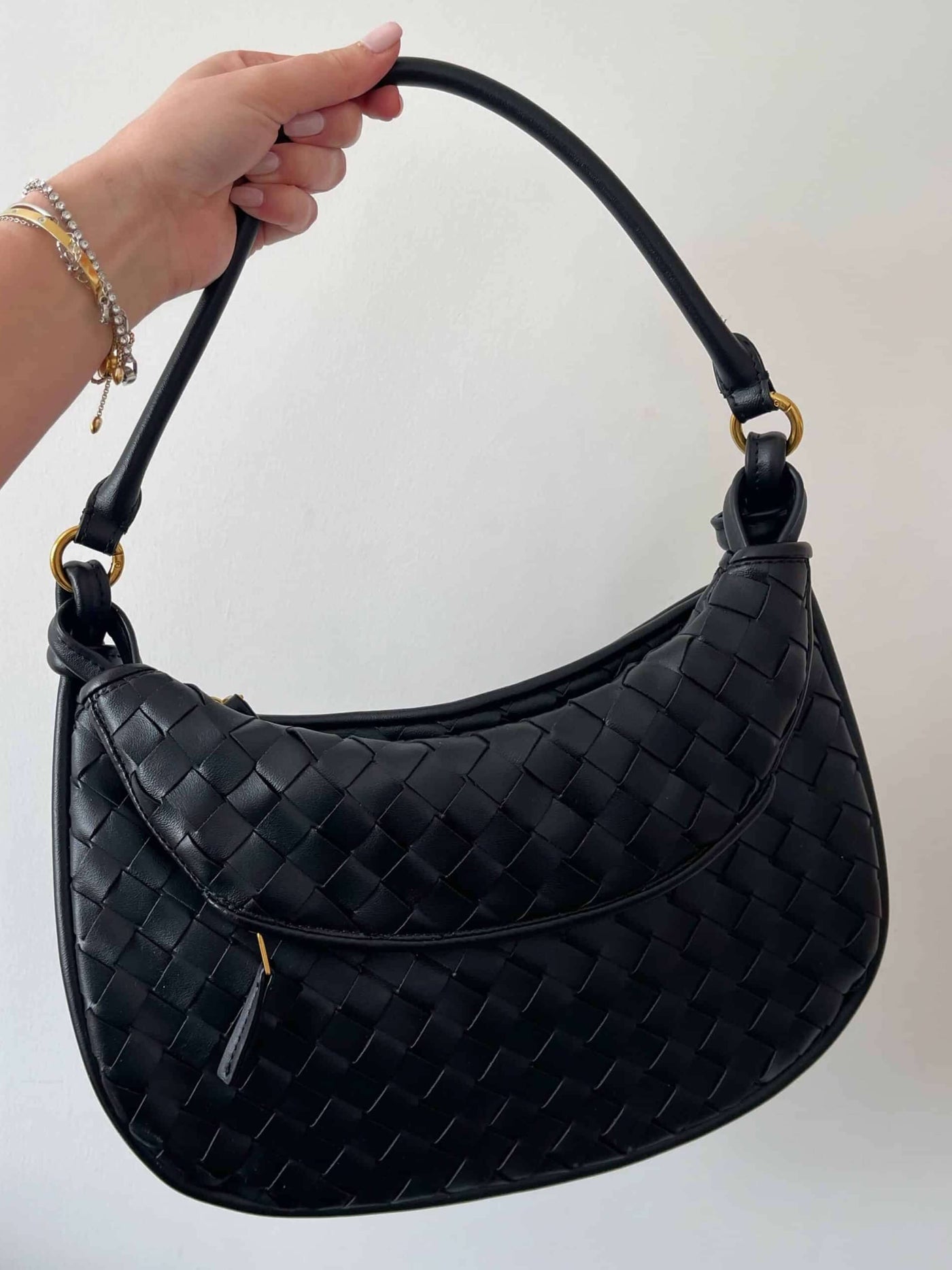 Sarah | Borsa a Spalla Convertibile Woven