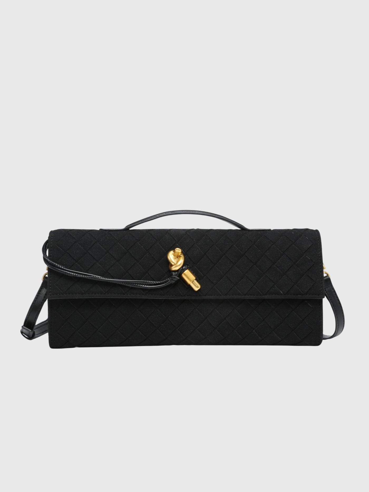 Cherry | Clutch in Suede