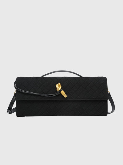 Cherry | Clutch in Suede