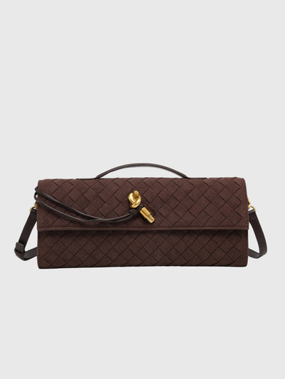 Cherry | Clutch in Suede