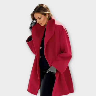 Cappotto di lana premium antivento
