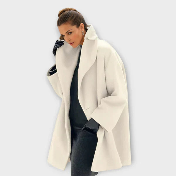 Cappotto di lana premium antivento