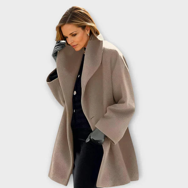 Cappotto di lana premium antivento