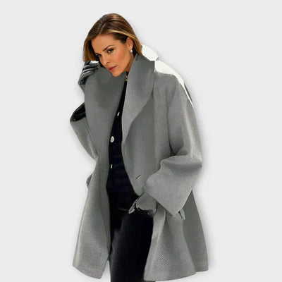 Cappotto di lana premium antivento
